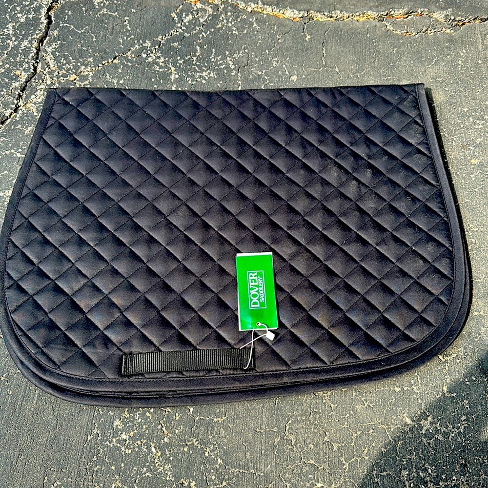 Black Saddle Pad